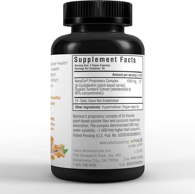 Turmeric Curcumin - 100x More Active Than Turmeric 170% More Active Than Curcumin + Black Pepper Extract. Joint Support Relief and Energy You’ll Feel. Organic Curcumin/Plant-Based Carrier.