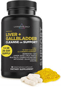 Livingood Daily Liver &amp Gallbladder Cleanse or Support Supplement with Milk Thistle Ox Bile Bile Salts Digestive Enzymes and Artichoke Leaf Extract Digestive Health &amp Liver Support 56 Cap