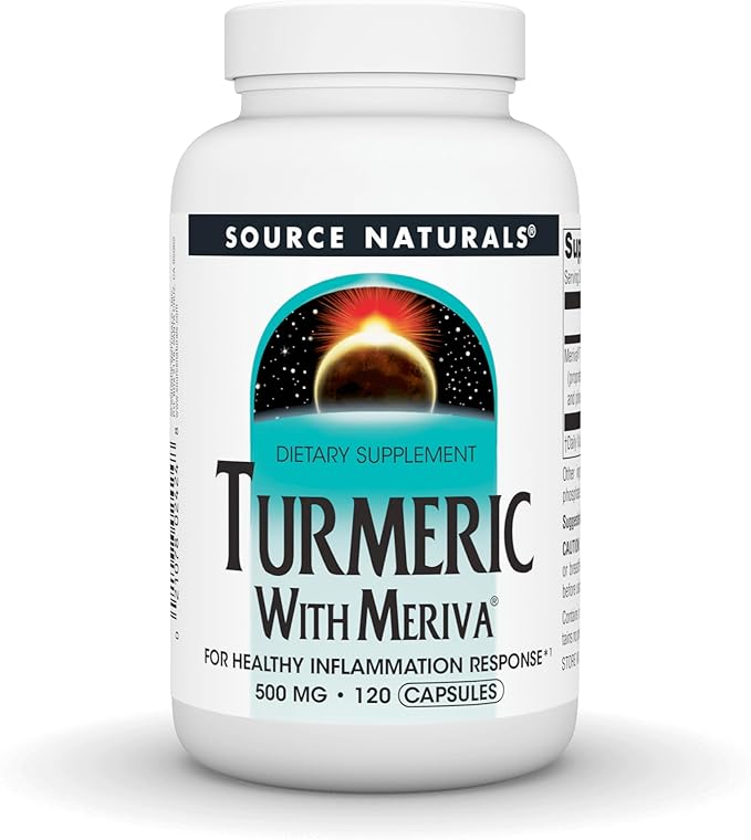 Source Naturals Turmeric with Meriva 500 mg - 120 Capsules