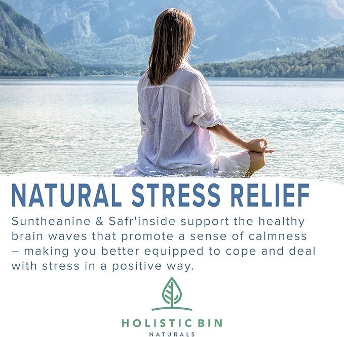 Holistic Bin Circadian Sleep Aid | Science-Backed All Natural Sleep Aids for Adults | Non-Groggy &amp Non-Habit Forming with L-Theanine Magnesium Valerian Root &amp More for Sleep Help