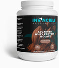 Advanced Whey Protein Isolate Chocolate 22g Protein MCT Oil Digestive Support Non-GMO Made with Cocoa Post Workout Recovery Shake
