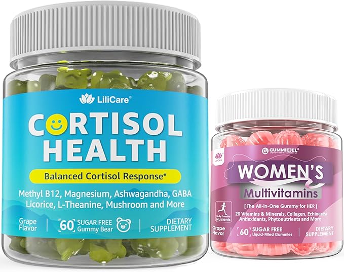 Bundle - 2P Cortisol Supplement + 1P Women Multi