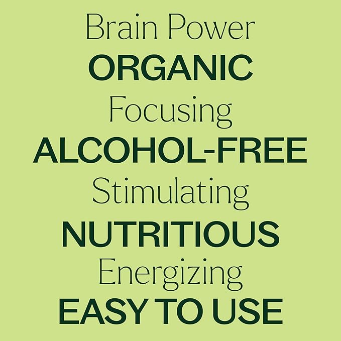Plant Therapy Organic Brain Power Tincture 30 mL (1 oz) Supports Brain Focus &amp Clarity Helps Mental Alertness &amp Memory Brain Boost Supplement Packed with Benefits