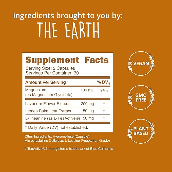 Happy Healthy Hippie Lighten Up Weightloss Supplement (Metabolaid™ + Chromium) &amp Be Grounded Stress Relief Supplements