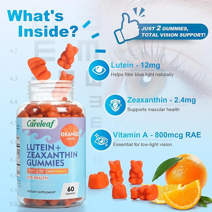 Ashwagandha Gummies with Lutein Gummies
