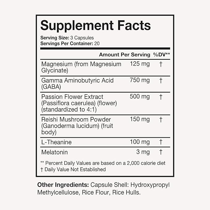 Terra Heath Essentials Fast Asleep - Sleep Support Helps with Sleeplessness &amp Restlessness - All Natural 30 Day Supply
