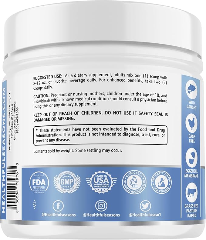 Healthful Seasons Collagen Belly Burn with WhiskFit Frother