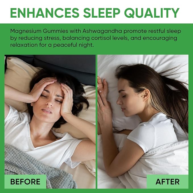 Venture Pal Magnesium Gummies + Electrolyte Powder Bundle – Sugar-Free Magnesium Glycinate with Ashwagandha &amp Electrolyte Drink Mix for Sleep Calm Mood &amp Hydration | Vegan Keto 60 Day Suppl