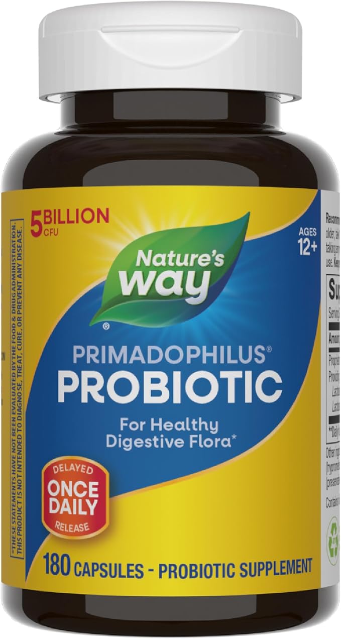 Nature's Way Primadophilus Original 5 Billion 180 Capsules