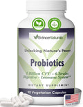 Probiotic and Prebiotic Supplement - 6 Strains of Intense Regenerative Probiotics for Men &amp Women 5 Billion CFU - Bowel Inflammation Immunity &amp Digestive Support - Digestive Supplement 90