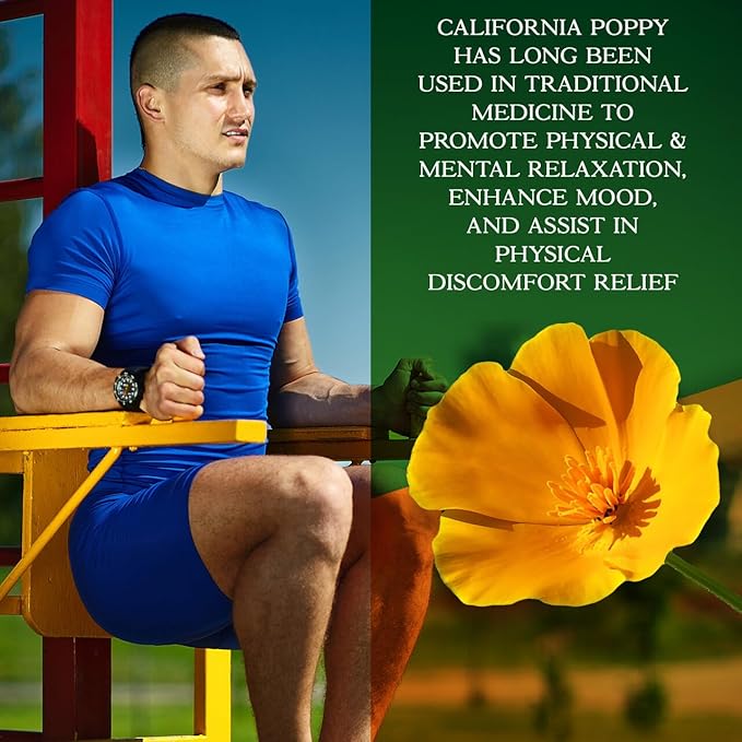 Parker Naturals Wild Lettuce Extract &amp California Poppy Seed Supplement 2 Way Premium Strength Herbal Supplement for Healthy Sleep &amp Relief Support 120 Capsules