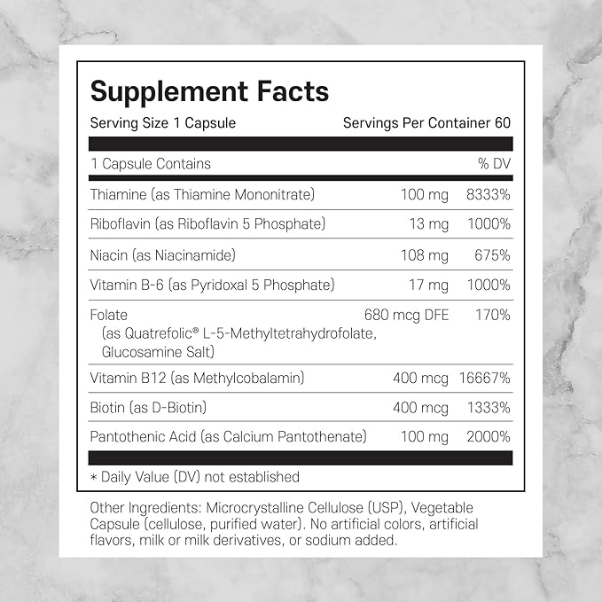 Activated B Complex 60 Cap