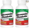 21St Century Glucosamine Chondroitin Advanced with Msm - 120 Tablets (Pack of 2)
