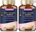 Totaria Inositol Supplement for Women with Vitamin D3 Folate 40:1 Ratio Myo-Inositol &amp D-Chiro Inositol Complex (Vitamin B8) Inositol Capsules Pack of 2