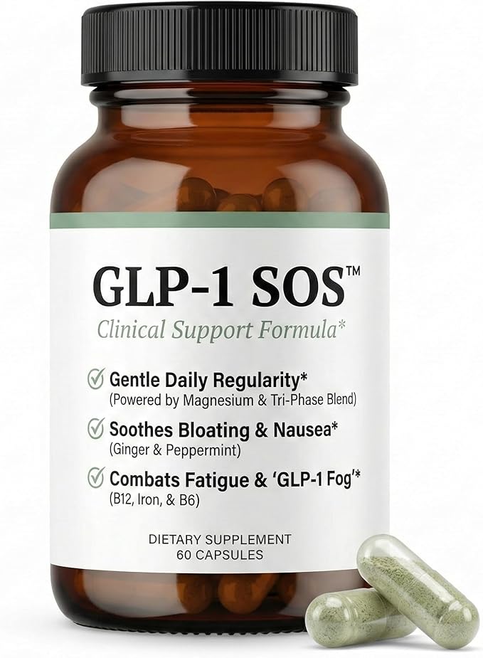 Support Capsules Clinical Formula for Constipation Relief Sulphur Burps Control Energy Restoration with Magnesium Probiotics Vitamins