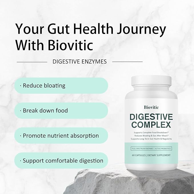 Morvyn Biovitic Digestive Complex 60 Capsules (1Pc)