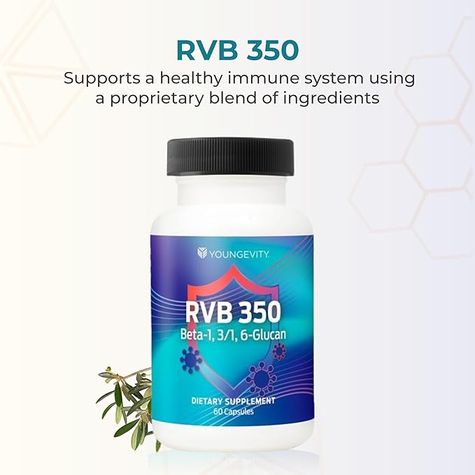 Youngevity RVB 350 (Beta 1 3/1 6-Glucan) 60 Capsules
