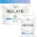 Muscle Feast Bundle – Whey Protein Isolate (Unflavored 5lb) + Creapure Micronized Creatine Monohydrate (Unflavored 250g) – 1 Unit Each