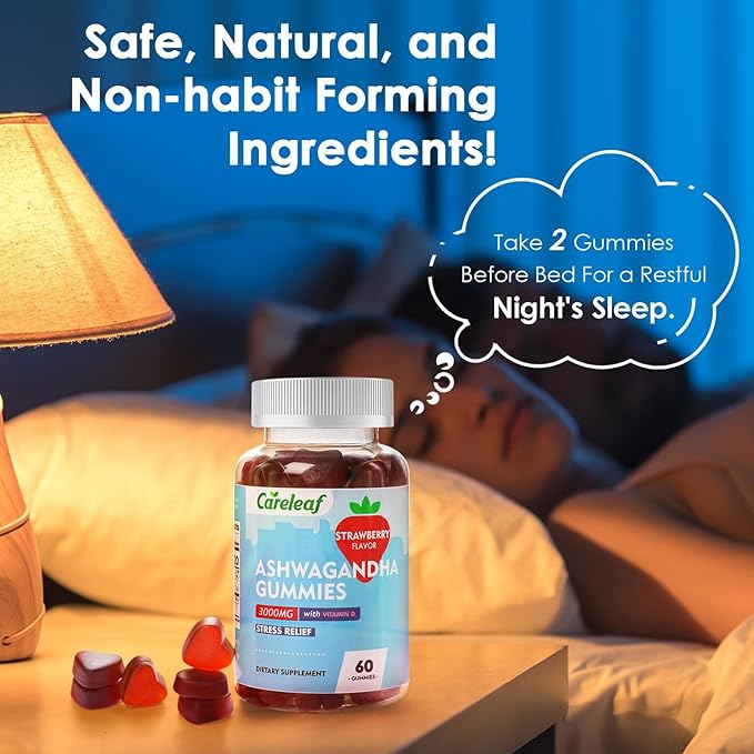 Vegan Ashwagandha Gummies with Apple Cider Vinegar Gummies