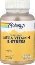 Solaray Mega B Stress Two Stage Timed Release Supplement 120 Count