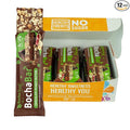 BochaSweet Keto Protein Bar Chocolate Peanut Butter BochaBar 21g Grass Fed Collagen Low Carb Keto-Friendly Gluten Free 12 Count