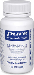 Pure Encapsulations MethylAssist 90's - B Vitamin Complex - Methylation Support* - Heart Health &amp Brain Health - Non-GMO &amp Gluten Free - 90 Capsules
