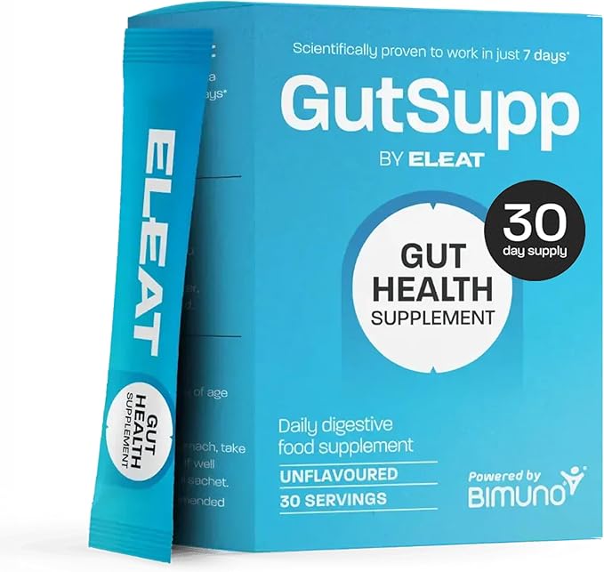 BIMUNO Prebiotic Fibre Supplement for Gut Health | High-Fibre Tasteless Soluble Powder | Supports Digestive Function | Suitable for Vegetarians | 30-Day Supply