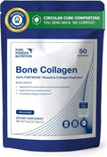 Bone Collagen with FORTIBONE Bioactive Collagen Peptides for Bone Health | 50 Serves (No Flavor) | Powder