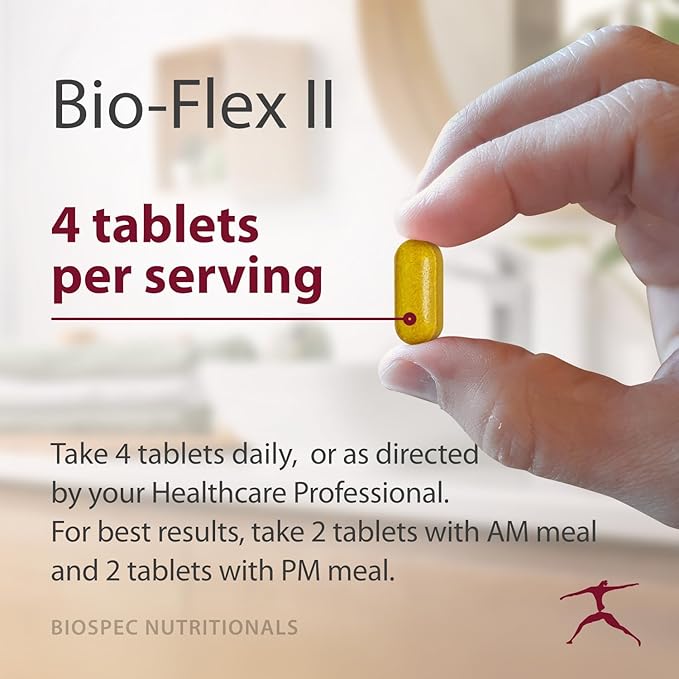 BIOSPEC NUTRITIONALS - Bio-Flex II- Joint Support Supplement with Chondroitin and Glucosamine (240 Count (Pack of 1))