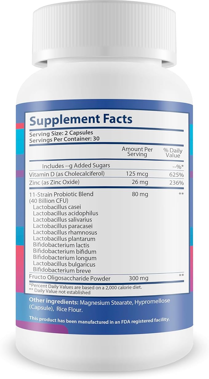 Blonzador Fungus Probiotic - Our Best Candida &amp Toenail Fungus Probiotic for Clear Nails - Candida Overgrowth 11 Strain Probiotics Nail Fungal Pills - Probiotics Immune Support Toenail Fungi
