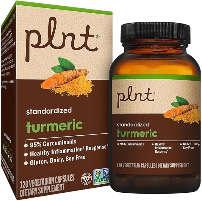 Turmeric with 95% Curcuminoids a Supports a Healthy Inflammation Response a 450 MG (120 Vegetarian Capsules)