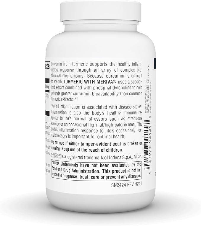 Source Naturals Turmeric with Meriva 500 mg - 120 Capsules