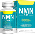 Vegan NMN Supplement 500mg Higher Absorption - 99% Pure NMN (Nicotinamide Mononucleotide)for NAD+ Cellular Energy Immune Muscle Anti-Aging &amp Longevity Stabilized NMN - 60 Capsules (60 Days Sup