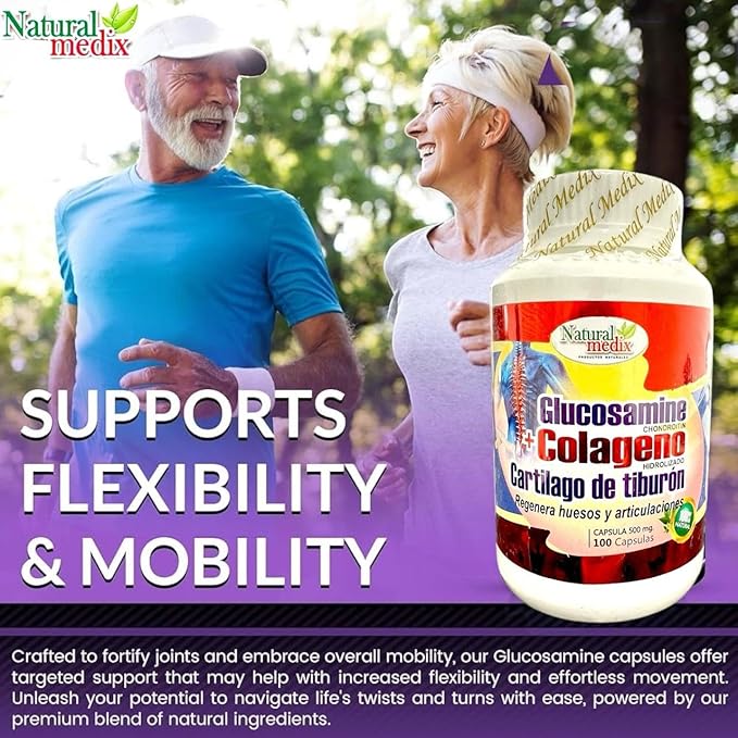 GLUCOSAMINE CHONDROITIN + HYDROLYZED Collagen + Cartilage Complex - Premium Joint Support 100% Peruvian Supplement