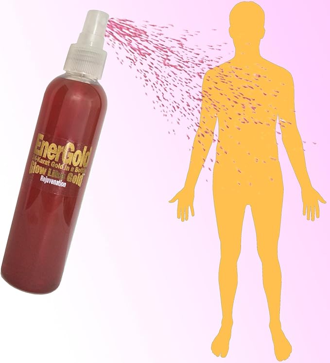 EnerGold® 99.99%-Pure Ultraconcentrated 300-ppm Ruby-Red Colloidal Gold. Deflect Radiation &amp EMFs Repair DNA Regenerate Pineal Gland Rejuvenate All Tissues of The Body Energize Your Aura...