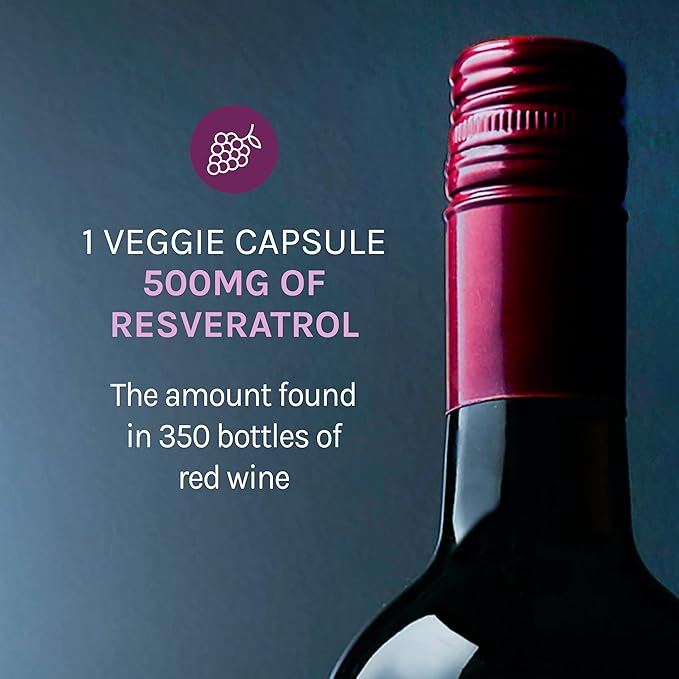 Reserveage Beauty Resveratrol 500 mg Antioxidant Supplement for Heart and Cellular Health 30 Caps &amp Ultra Collagen Booster Skin Supplement Supports Healthy Collagen Production 90 Caps
