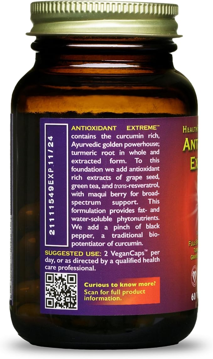 HEALTHFORCE SUPERFOODS Antioxidant Extreme - 60 Vegan Capsules