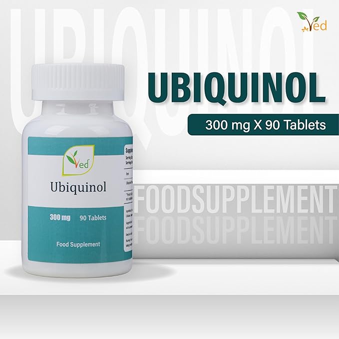 Ubiquinol 300mg 90 Tablets Enhanced Bioactivity CoQ10