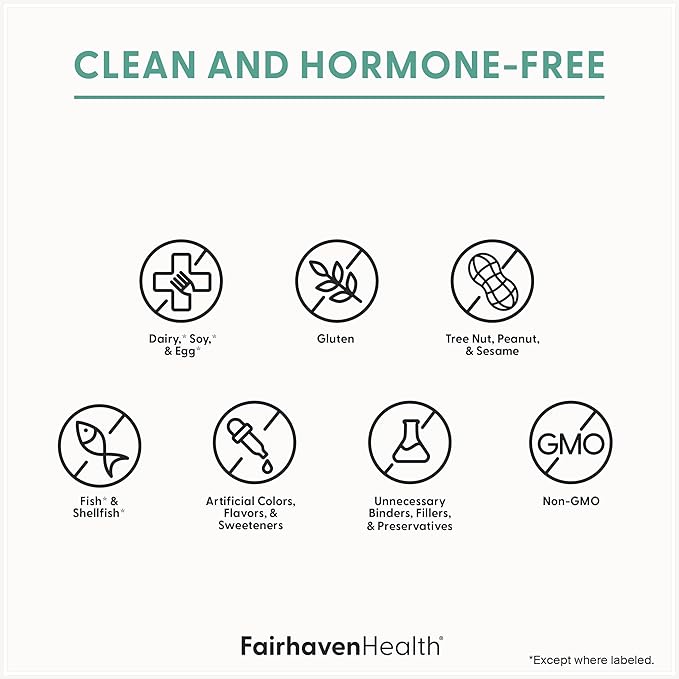 Fairhaven Health PQQ Plus Myo-inositol D-Chiro Inositol Supplement | PQQ Supplement to Support Cycle Regularity Healthy Ovulation Egg Quality Women’s Reproductive Health | Non-GMO | 120 Capsules