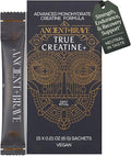 Ancient + Brave True Creatine+ Packets 15 x 6g Monohydrate Creatine Supplement with Taurine Magnesium and Vitamin D Supplement Womens Creatine Powder for Energy and Performance