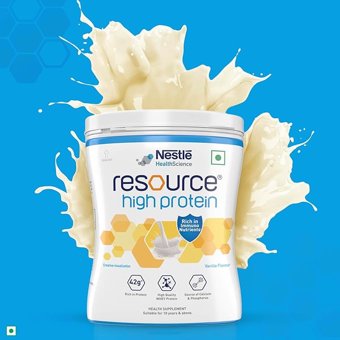 Nestle Resource High Protein - 400g Tin (Vanilla Flavor)