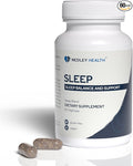 Sleep - Natural Sleep Aid Supplement - Relax &amp Restore with Melatonin L-Theanine &amp Herbal Extracts - 60 Veggie Capsules (Sleep)