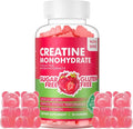 Novomins Creatine Monohydrate Gummies 5000mg for Men &amp Women Chewables Creatine Monohydrate for Muscle Strength Muscle Builder Energy Boost Pre-Workout Supplement(90 Count)-Strawberry Flavor