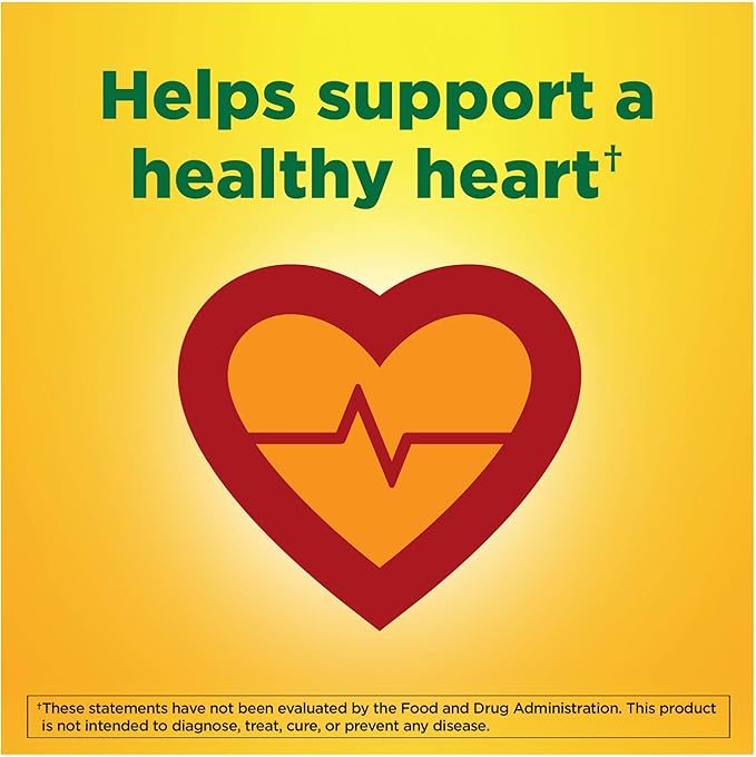 Nature Made Burp-Less Fish Oil 1200 mg One Per Day 120 Softgels Fish Oil Omega 3 Supplement For Heart Health