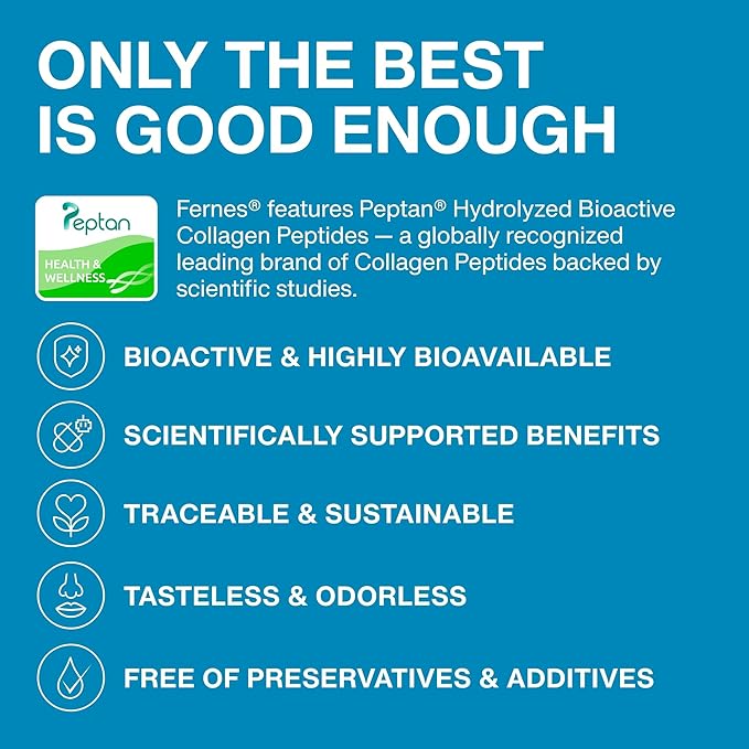 Marine Collagen Peptides for Women Men (3LB) Fish Type I Flavorless &amp Odorless Easy-Mix Hydrolyzed Protein Joint Hair Skin Wound Healing &amp Nail Support Gluten-Free Non-GMO Keto Paleo Kosher