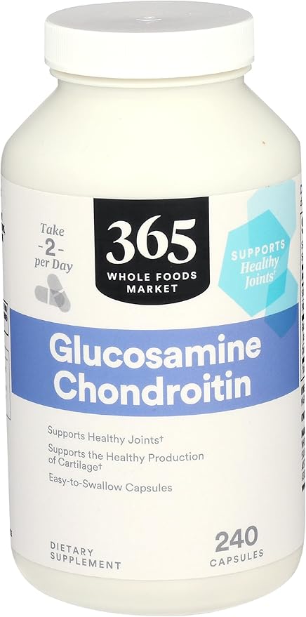 365 by Whole Foods Market Glucosamine Chondroitin 240 Count