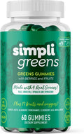 Vegan Superfood Gummies Supplement – 60 Count – Nutrient-Rich Gummy Vitamins – Supports Overall Wellness