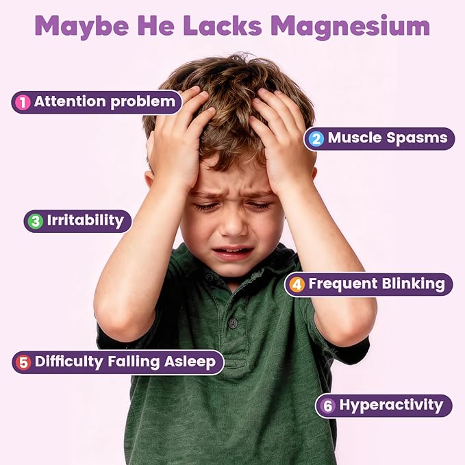 Magnesium Glycinate Gummies for Kids &amp Adults - 400/200mg Magnesium Supplement with L-Theanine Chamomile D3 &amp K2 Kids Sleep Gummies Melatonin Free for Zzz &amp Relax Cognition - Sugar Fr
