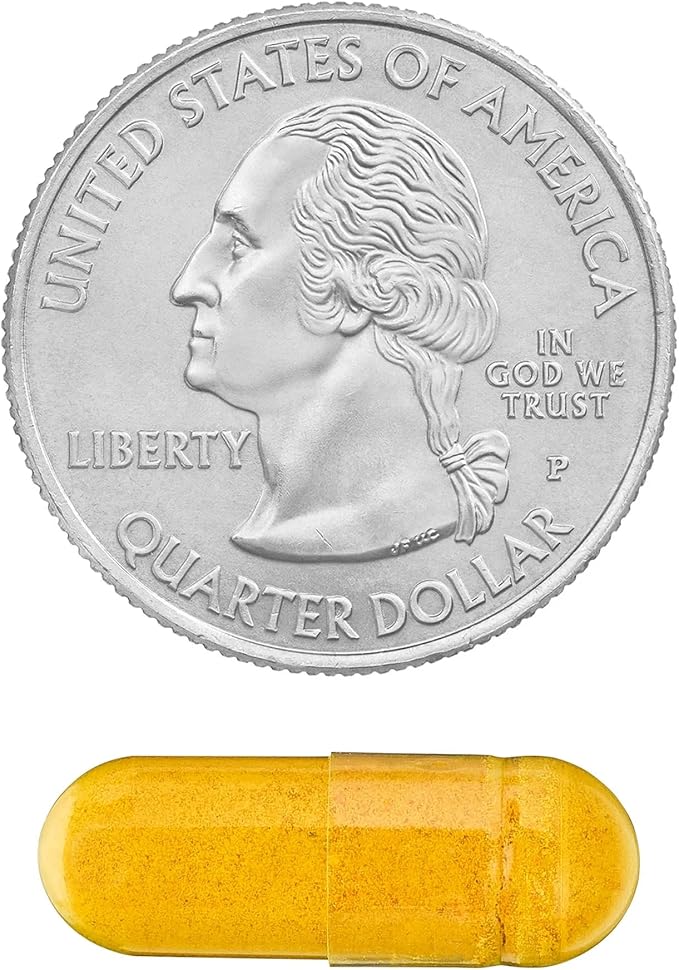 SUREFECT Spring Valley Turmeric Curcumin with Ginger - 90 Vegetarian Capsules 500mg per Serving Organizer
