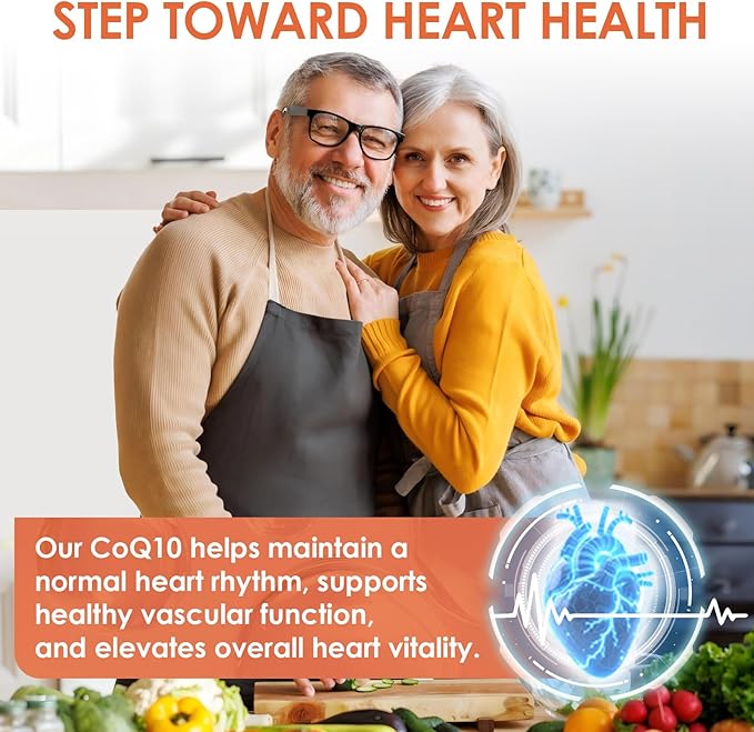 NATURE TARGET Ubiquinol CoQ10 200mg softgels with PQQ &amp Turmeric High Absorption Coenzyme Q10 Supplement with ALA &amp Black Pepper Antioxidant for Heart &amp Brain Health Energy Production